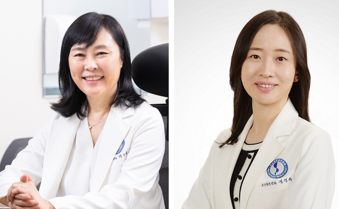 (왼쪽부터)아주대병원 소아청소년과 이수영·정경욱 교수. (사진=아주대병원 제공)