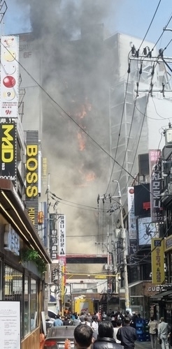 부평 롯데시네마 화재. ( 사진 = 연합뉴스 제공 )