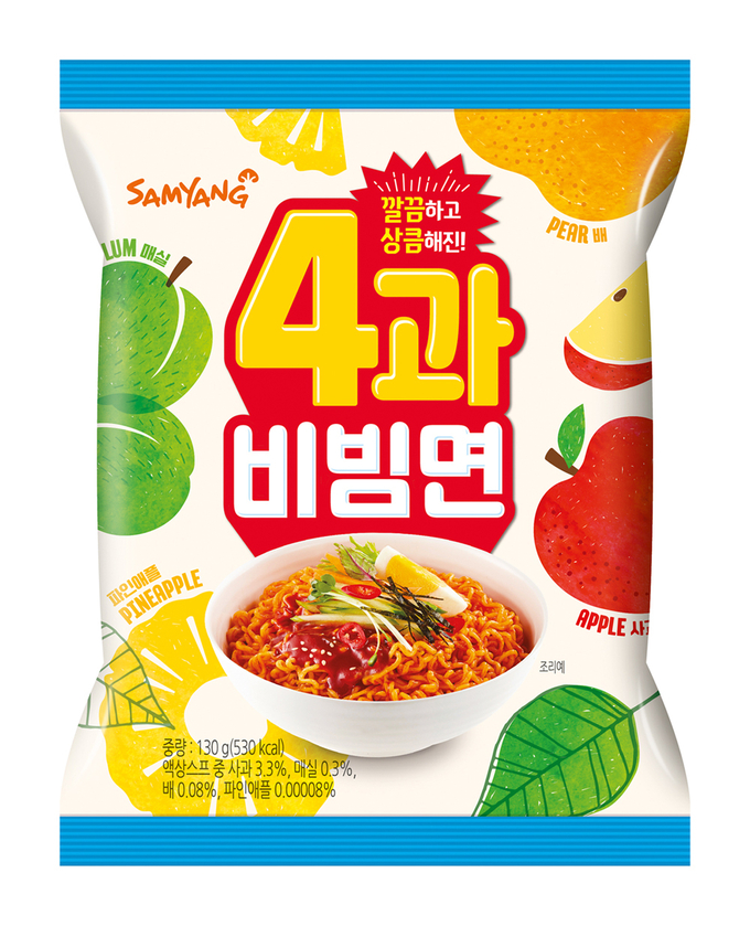 삼양식품 4과비빔면. (사진=삼양식품 제공)