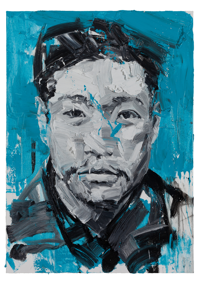 정재철, Unfamiliar face (안중근) ed. 2_5, lenticular, 91x65cm, 2023. (사진=갤러리박영 제공)