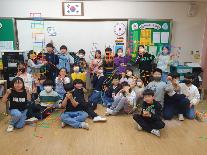 오산 문시초, 체험중심 ‘과학축제의 날’을 운영했다.(사진=오산 문시초 제공)