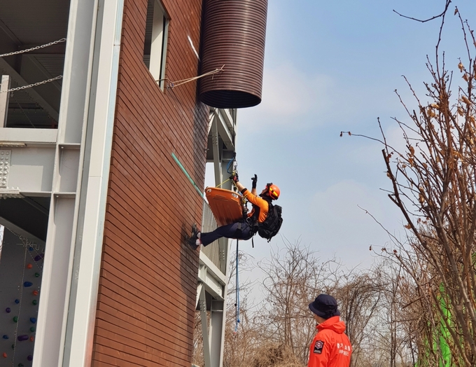 고양소방서가 2023년 경기북부 소방기술경연대회에서 ‘종합 1위’를 차지했다.(사진=고양소방서 제공)