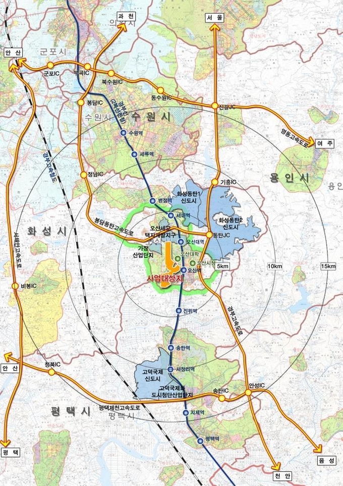 오산세교2 택지개발사업지구 위치도. (사진=LH 경기남부지역본부 제공)