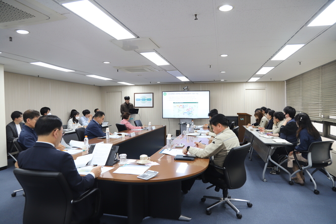 LX 경기남부지역본부 'LX DX 아이디어 공모전' 발표회. (사진=LX 경기남부지역본부 제공)