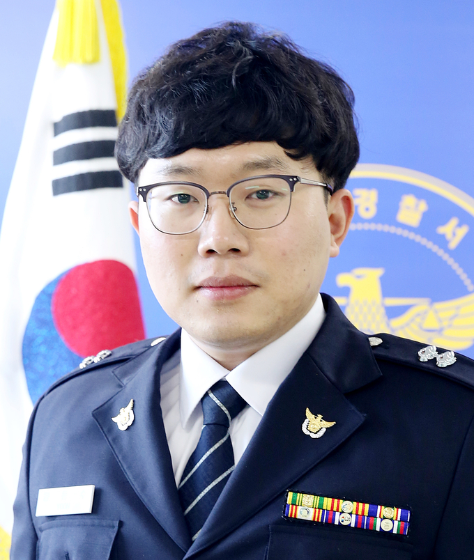 포천경찰서 여성청소년과 학교전담경찰관 문종훈 경장.