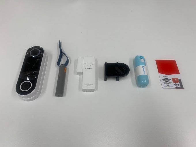 )광명시는 5월부터 관내 거주하는 1인가구 여성에게 안심 용품 패키지를 보급한다.(사진=광명시 제공).