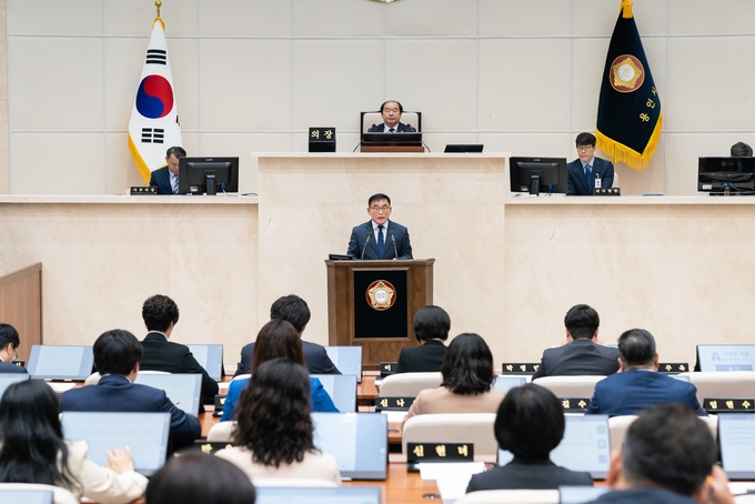 용인특례시의회는 '용인 반도체 국가첨단산업단지의 성공적 추진을 위한 정부의 협력 요구 성명서'를 채택했다. (사진=용인시의회 제공)
