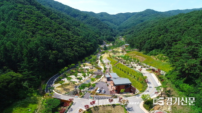 서운산자연휴양림 전경(사진=안성시 제공)