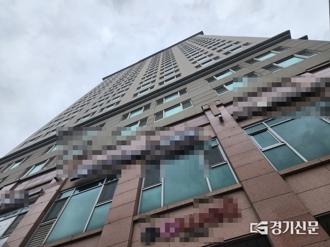  ‘전세사기’ 의혹 관련 피해가 발생한 화성 동탄신도시 인근 오피스텔. (사진=박진석 기자)