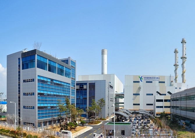 송도국제도시 등에 지역난방을 공급하고 있는 인천종합에너지. ( 사진 = 인천종합에너지 제공 )