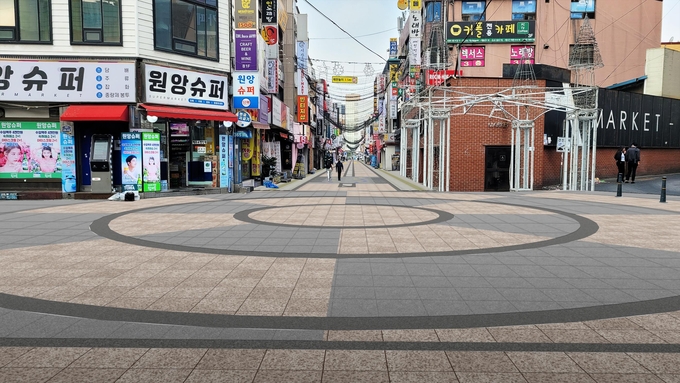 수원 매산로 테마거리 광장 정비 조감도. (사진=수원시 제공)