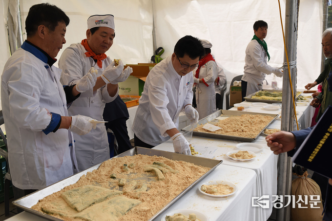 지난 2019년 실시된 식품안전의 날 행사에서 체험부스가 운영되고 있다. (사진=성남시 제공)
