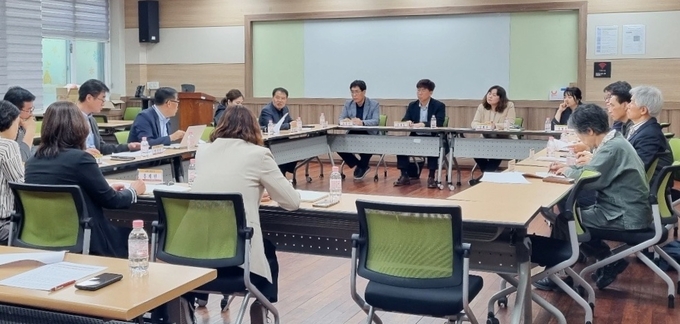 지난 8일 동구 지역 교육여건 개선을 위한 소통협의회가 열렸다. ( 사진 = 인천시교육청 제공 )