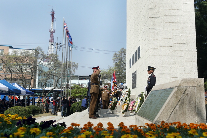 가평군은 한국전쟁(6.25전쟁)정전 70주년을 기념하기 위해 '유엔참전 자전거 동맹로드' 행사를 열었다. (사진=가평군 제공)