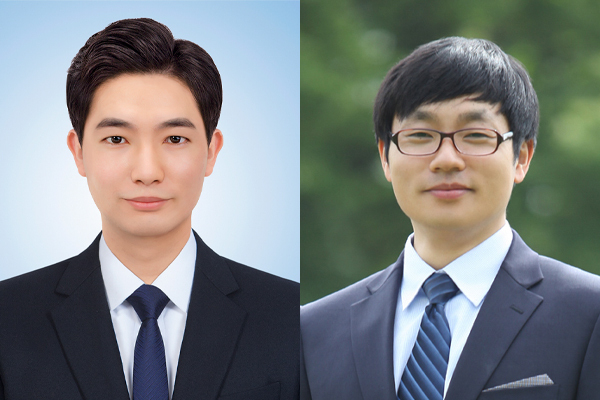  박상혁(왼쪽) 인하대학교 물리학과 연구원 이민백 (오른쪽) 교수. ( [사진 = 인하대 제공 )