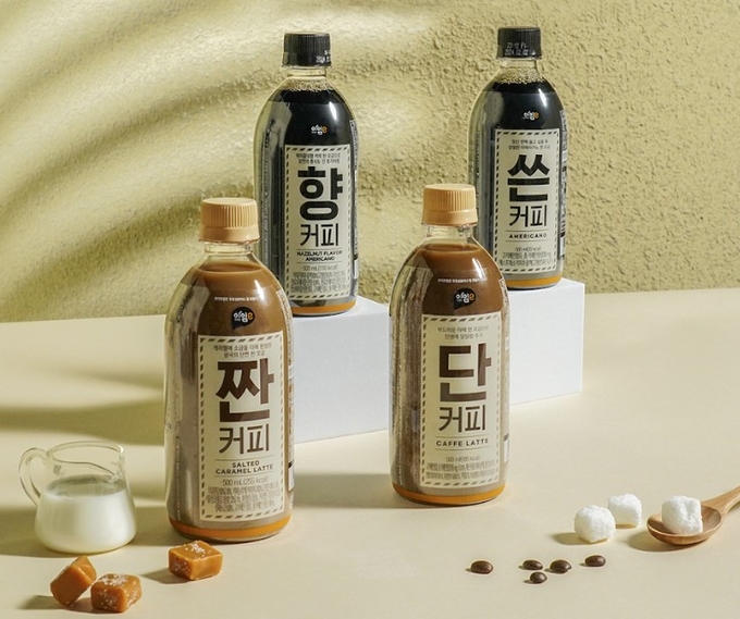 이마트24에서 판매하는 '아임e 쓴·단·짠·향커피' 제품 이미지. (사진=이마트24 제공)