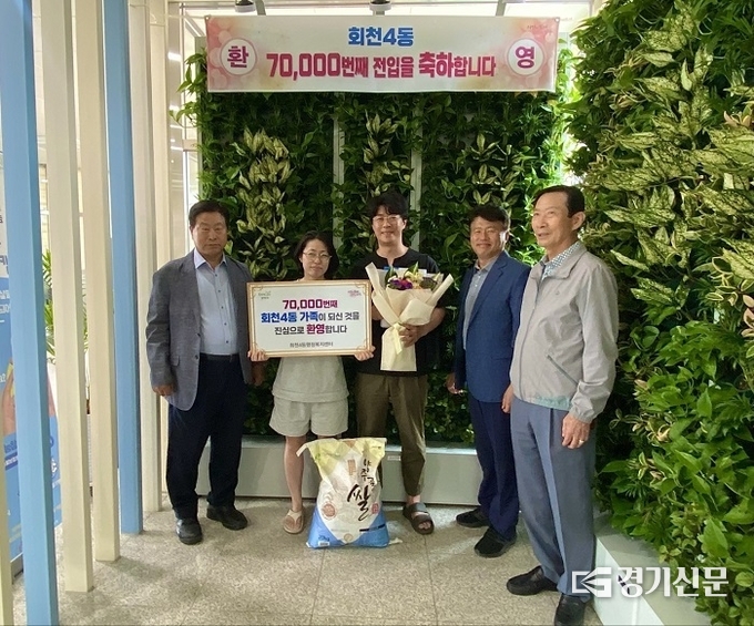 경기도 양주시에 조성된 옥정신도시 인구수가 7만 명을 돌파했다. (사진=양주시 제공)