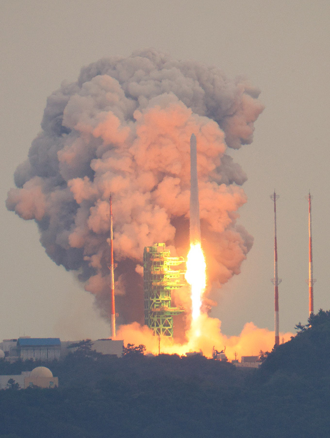 국내 독자 기술로 개발된 한국형 발사체 누리호(KSLV-Ⅱ) (사진=연합뉴스)