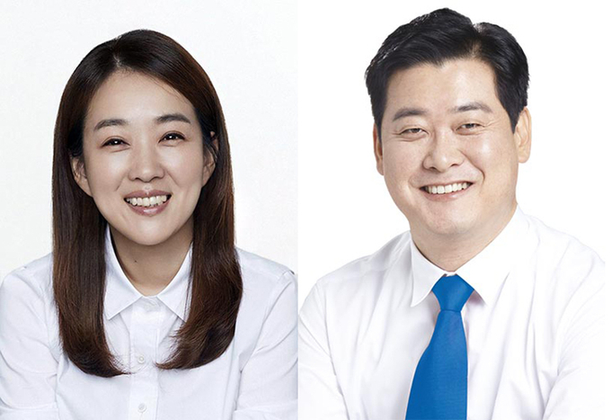 (왼쪽부터) 최혜영 국회의원, 윤종군 지역위원장 직무대행. (사진=경기신문 DB)