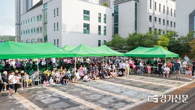 10일 은하수물길공원에서 열린 별내동 주민자치회 주최로 열린 어울림 한마당 축제.(사진=남양주시 제공)