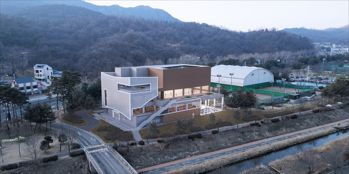 과천 관문 제2 실내체육관 조감도. (사진=괴천시 제공)