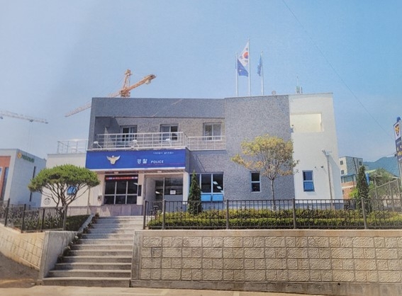 가평군 설악면 신천리에 위치한 가평 설악파출소 신청사 전경. (사진=최춘식 의원실 제공)