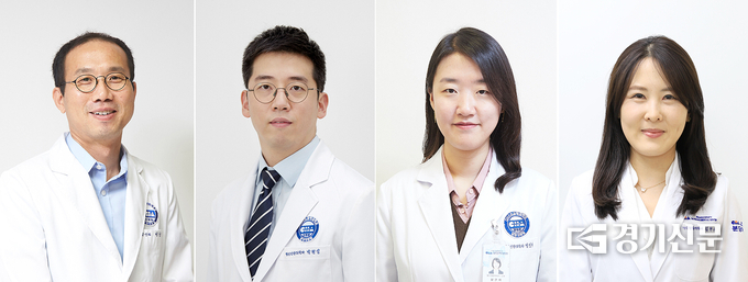 (사진 왼쪽부터)분당 차병원 정신건강의학과 이상혁∙박천일∙방민지 교수, 김현주 전임의. (사진=분당 차병원 제공)