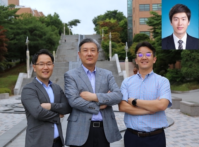 ‘2023년 집단연구지원사업 기초연구실사업’에 선정된 단국대 토목환경공학과 교수팀. (사진=단국대 제공)<br>
