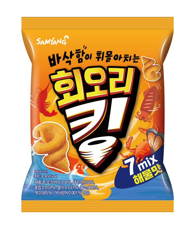 회오리킹 해물맛 제품 이미지. (사진=삼양식품 제공)
