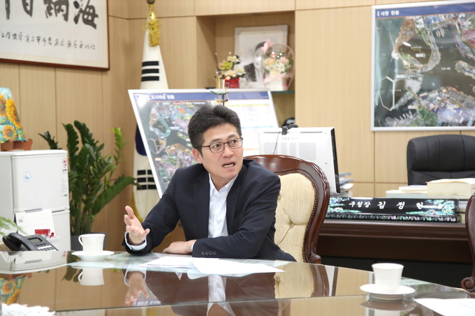 김정헌 인천 중구청장 ( 사진 = 중구 제공 )