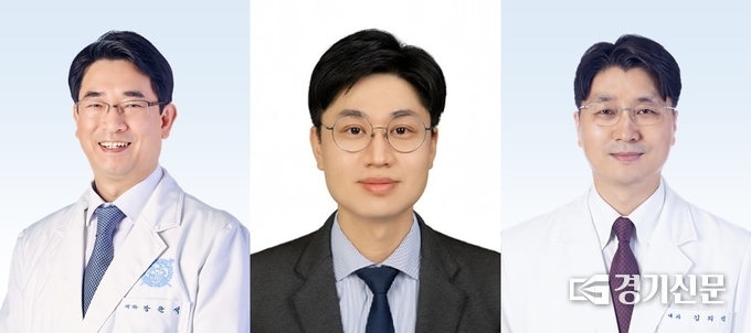 (사진 왼쪽부터)알레르기내과 장윤석 교수, 최준표 교수, 감염내과 김의석 교수. (사진=분당서울대병원 제공)
