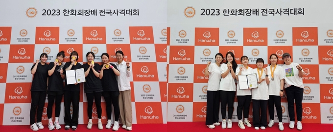 미추홀구청 사격선수단이 전국사격대회 공기소총 단체전 4번째로 우승을 차지했다. ( 사진 = 미추홀구 제공 )
