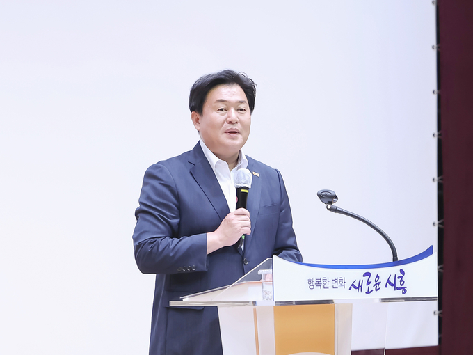  임병택 시흥시장. (사진=시흥시 제공).