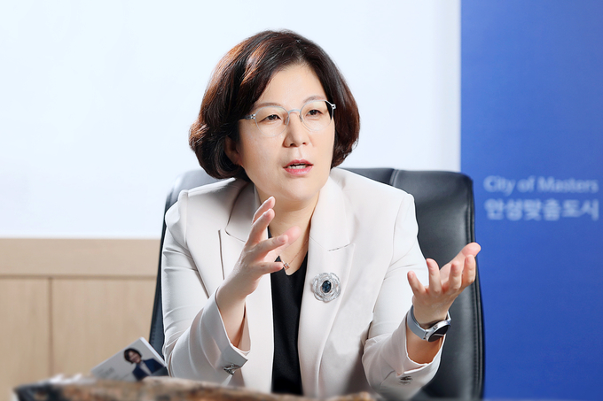 김보라 안성시장. (사진=안성시 제공)
