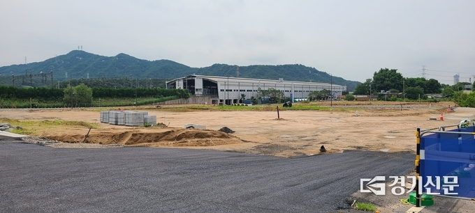 양주1동 복합청사가 들어설 양주역 서부측 대상 사업지 모습. (사진=이호민 기자)