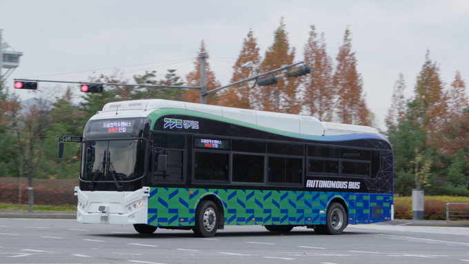 경기도 자율주행버스. (사진=경기도 제공) 