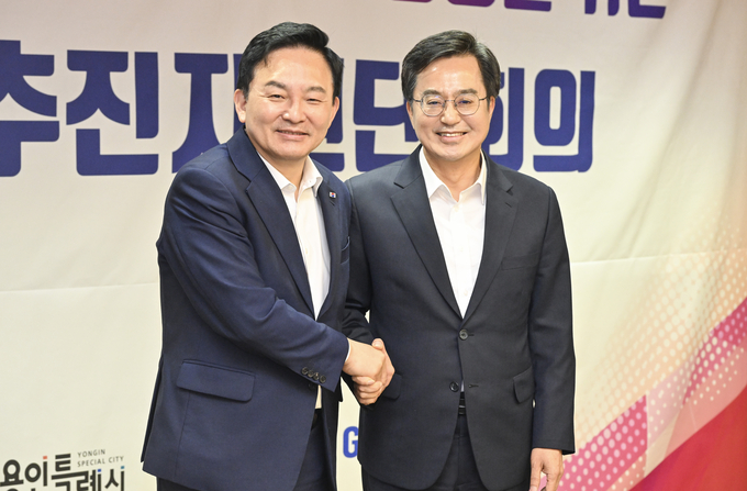 원희룡 국토교통부 장관과 김동연 경기도지사(오른쪽). (사진=연합뉴스)