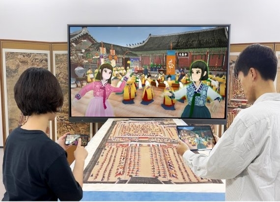 메타버스로 재현된 문화컨텐츠 모습. (사진=김포문화재단 제공)