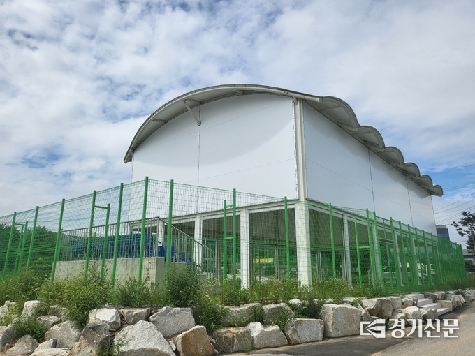 공공체육시설 원곡면 족구장 전경. (사진=안성시 제공)