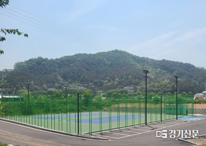 공공체육시설 금광면 테니스장 전경. (사진=안성시 제공)