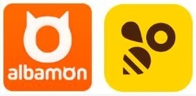 (왼쪽부터)알바몬, 알바천국 (사진=각 사 제공)