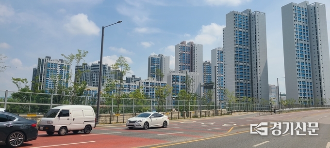 회천신도시 전경모습 (사진=이호민 기자)