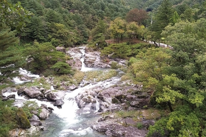 용추구곡 제1곡 와룡추. (사진=경기도 제공)