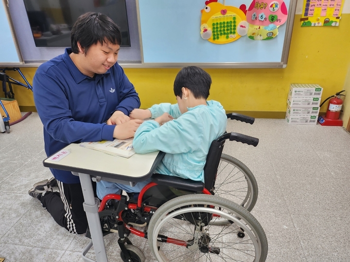 선지홍 사회복무요원. (사진=수원서광학교 제공)