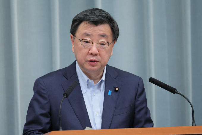 마쓰노 히로카즈 일본 관방장관