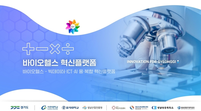 경기도는 가천대 컨소시엄의 ‘바이오헬스 빅데이터·정보통신기술(ICT)·인공지능(AI) 융·복합분야 혁신플랫폼’을 최종 선정했다고 6일 밝혔다. (사진=경기도 제공)