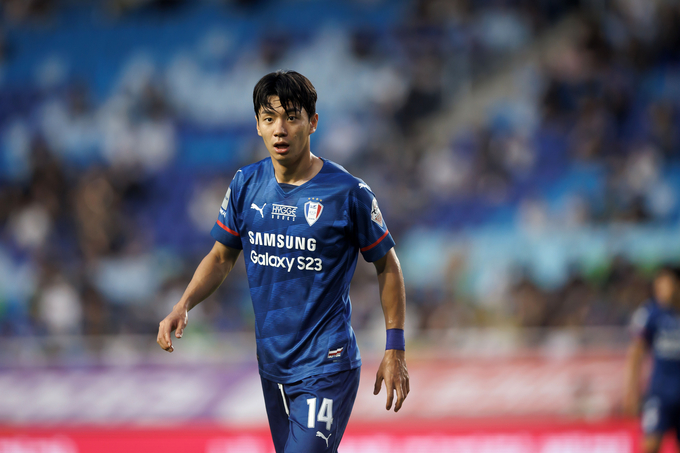 프로축구 K리그1 수원 삼성의 공격수 전진우가 7월 치러진 5경기에서 최고 속도를 기록한 것으로 나타났다. (사진=한국프로축구연맹 제공)