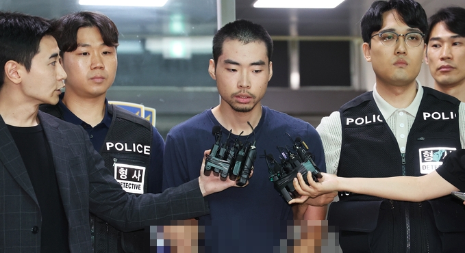  10일 검찰에 넘겨진 성남 분당 ‘묻지마 흉기 난동’ 피의자 최원종 씨. (사진=연합뉴스 제공)