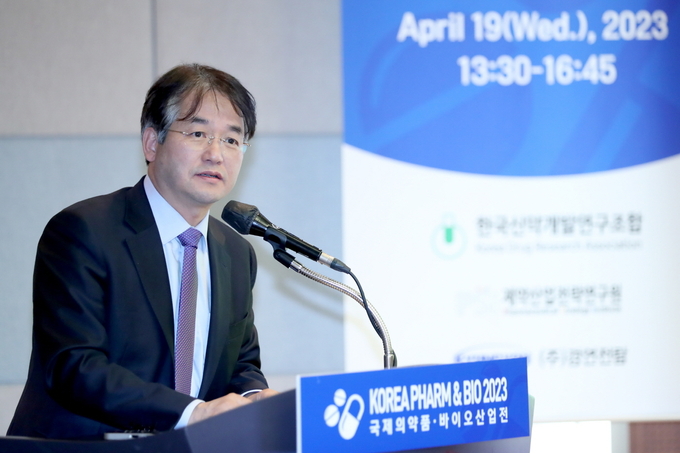 이동환 고양시장(국제의약품, 바이오산업전). (사진=고양시 제공)