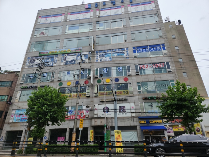조선인촌주식회사 터는 현재 현재 다른 건물이 들어서 있다. ( 사진 = 박지현 기자 ) 